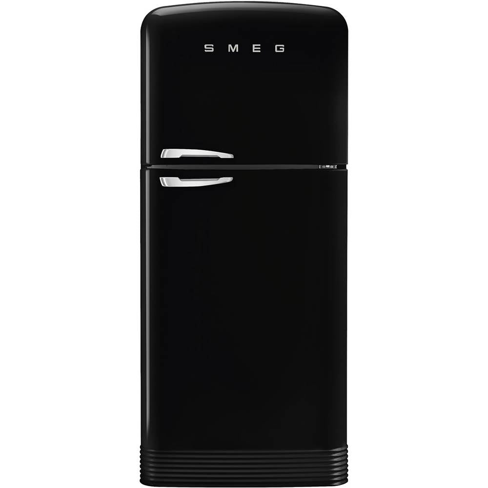 Smeg USA - FAB50 Retro Refrigerator w/ Bottom Freezer, RIGHT HINGE - Black