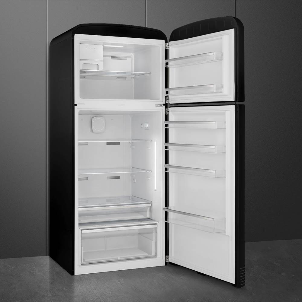 FAB50 Retro Refrigerator w/ Bottom Freezer, RIGHT HINGE