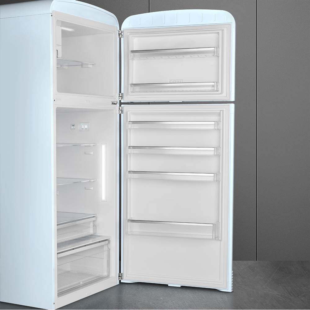 FAB50 Retro Refrigerator w/ Bottom Freezer, RIGHT HINGE