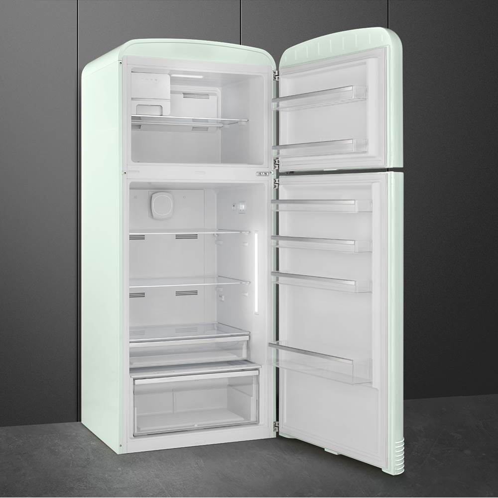 FAB50 Retro Refrigerator w/ Bottom Freezer, RIGHT HINGE