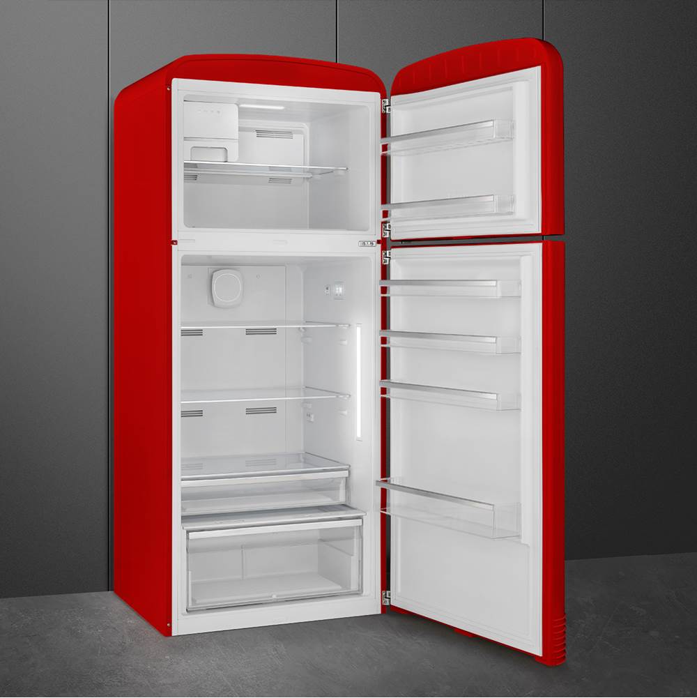 FAB50 Retro Refrigerator w/ Bottom Freezer, RIGHT HINGE