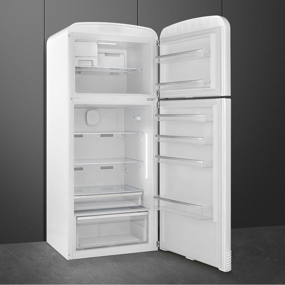 FAB50 Retro Refrigerator w/ Bottom Freezer, RIGHT HINGE