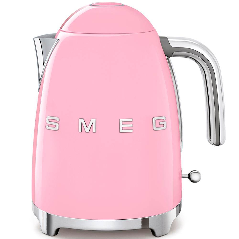 Smeg USA - 50's Retro Style Aesthetic 7-Cup Kettle - Pink