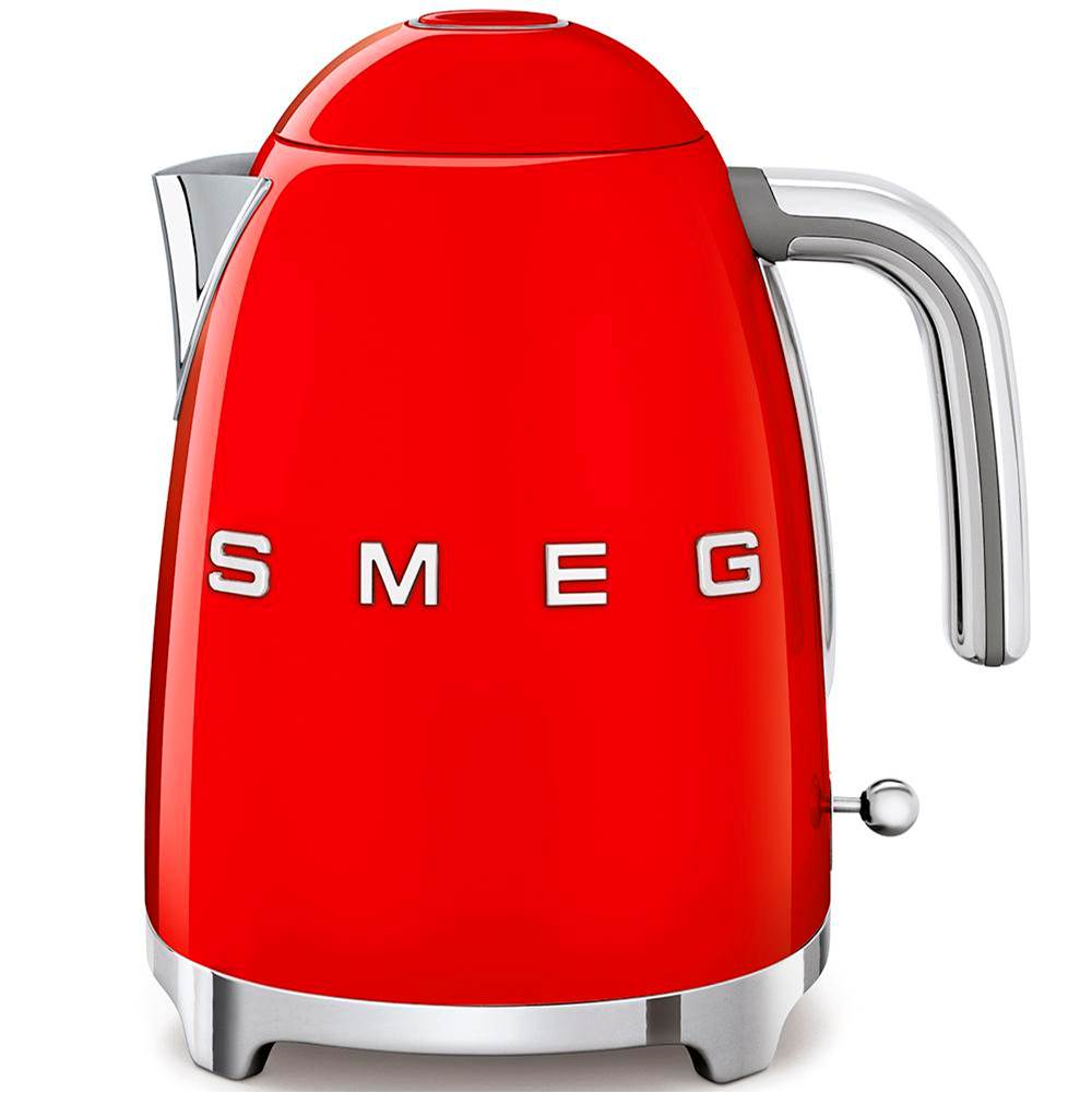 Smeg USA - 50's Retro Style Aesthetic 7-Cup Kettle - Red
