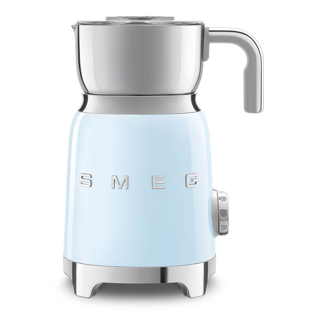Smeg USA - Tritan Renew Updated 50S Retro Style Milk Frother - Pastel Blue