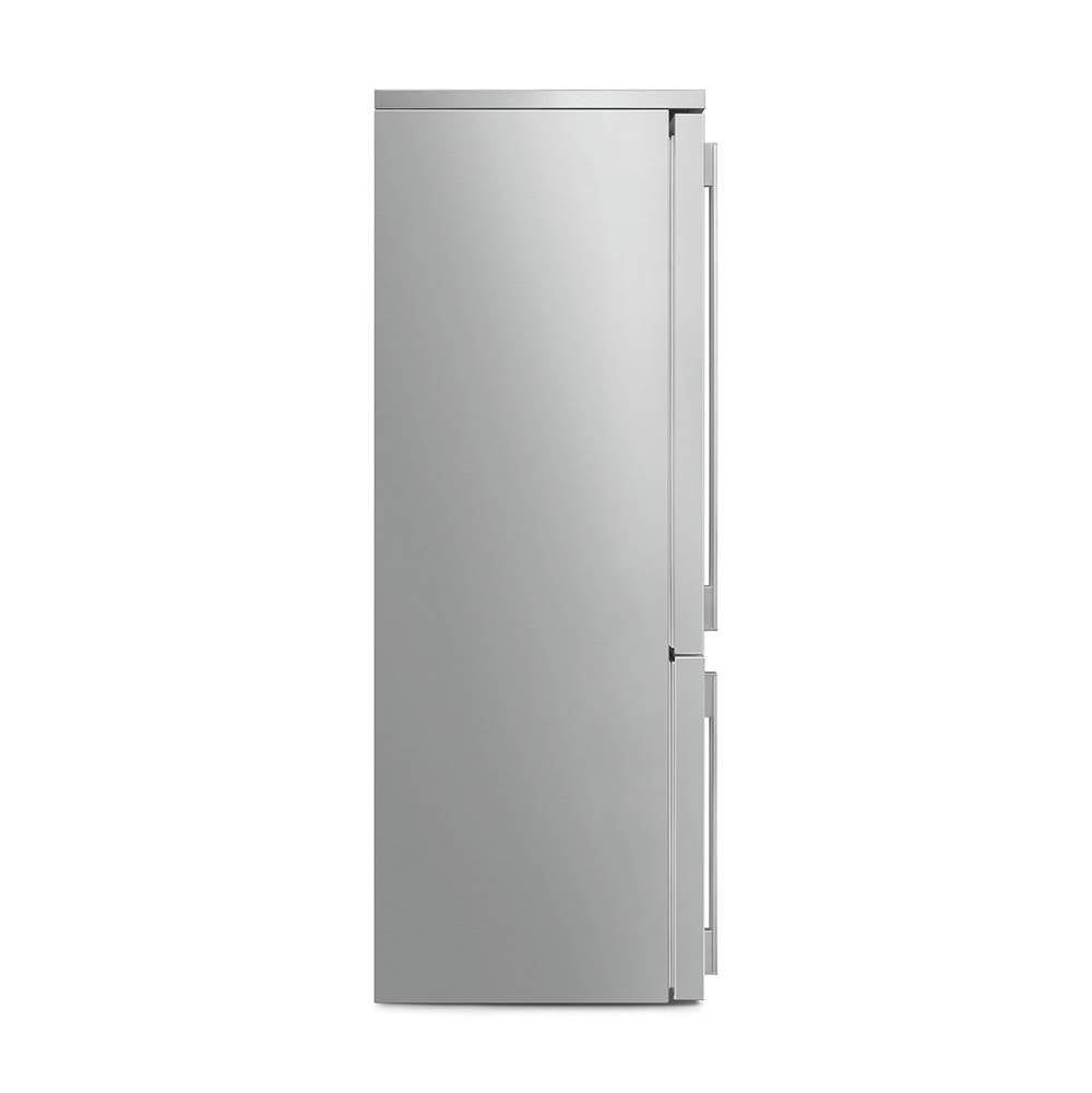 FA490 Portofino 70cm Refrig w/ Bottom Freezer. 18 cu ft. White. Left Hinge