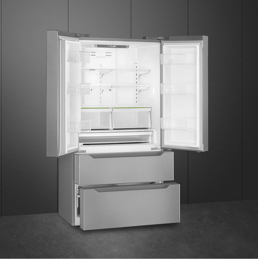 36'' Free-Standing, French Door, Counter-Depth Refrigerator-Freezer