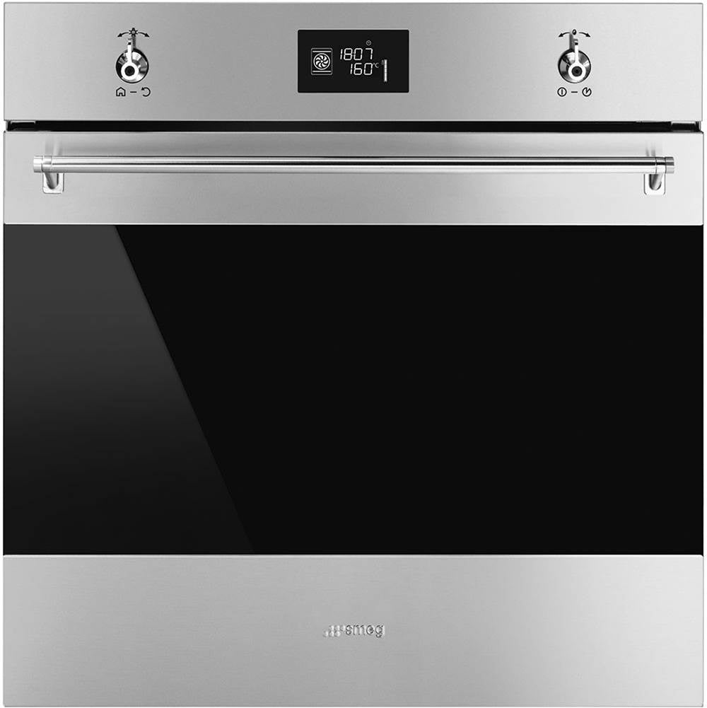 Smeg USA - Classic 60 cm (24'') Multifunctional Convection Oven. Full-Feature. Stainless Steel - Fingerprint-Proof Stainless Steel