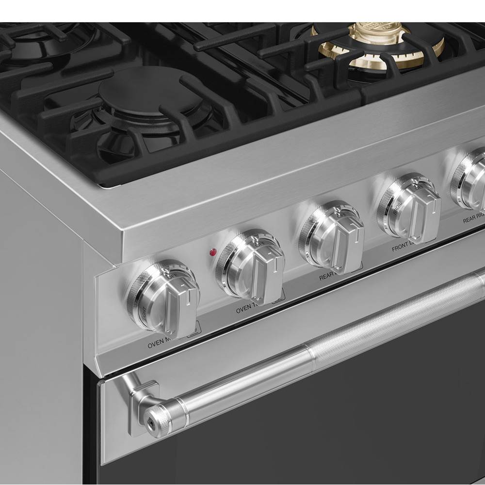 Smeg Professional Range, 24'' - All Gas Matte Black