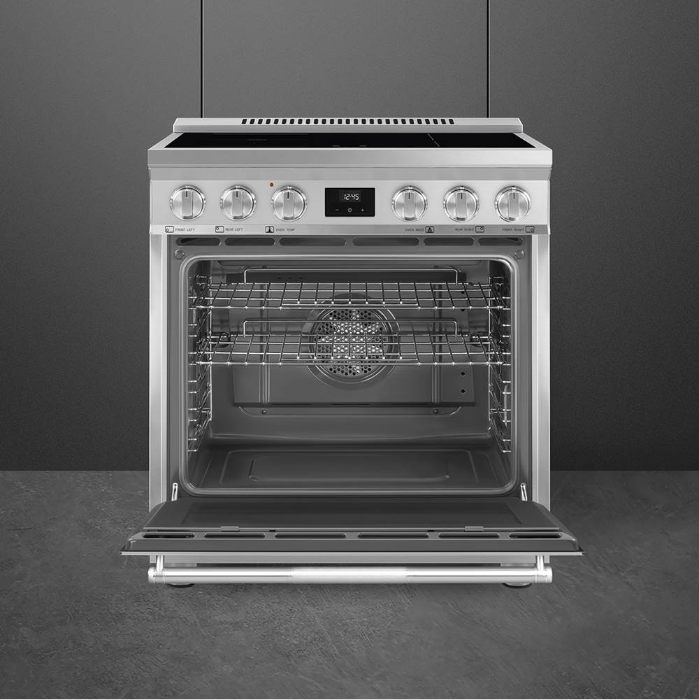 Professional Range Series 30'' Induction Range. Stainless Steel