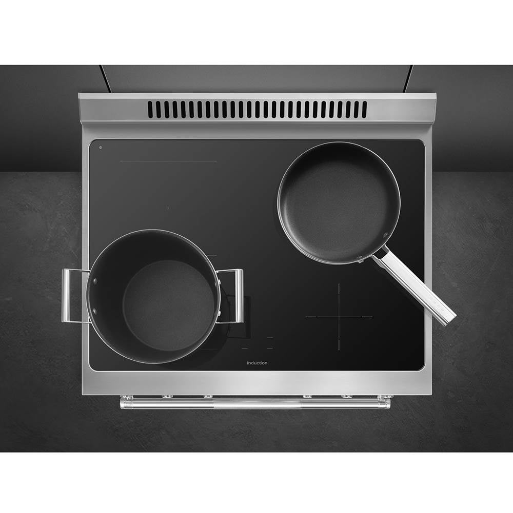 Professional Range Series 30'' Induction Range. Stainless Steel