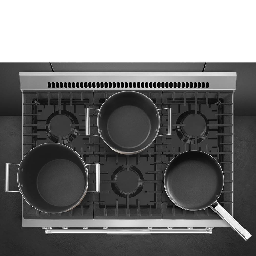 Professional Range Series 36'' Range. All Gas. Stainless Steel
