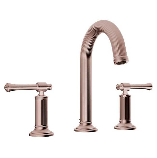 Santec - Widespread Lavatory Set - Satin Metallic Rose PVD