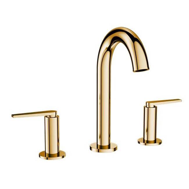 Santec - Widespread Lavatory Set - Radiant Polished Gold PVD