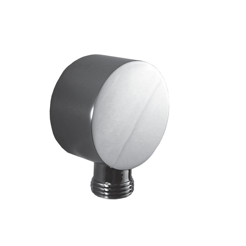 Santec - Round Supply Elbow All Brass - Matte Black