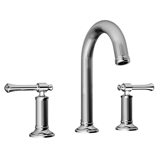 Santec - Widespread Lavatory Set - Matte Black