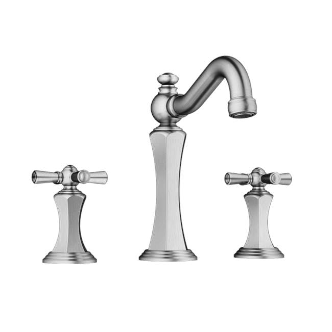 Santec - Widespread Lavatory Set - Satin Nickel
