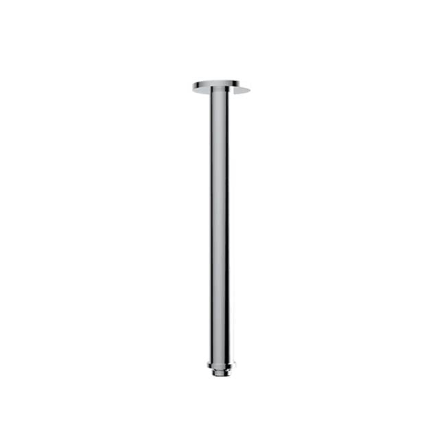 Santec - 11'' Ceiling Rain Head Arm and Flange - Satin Metallic Rose PVD