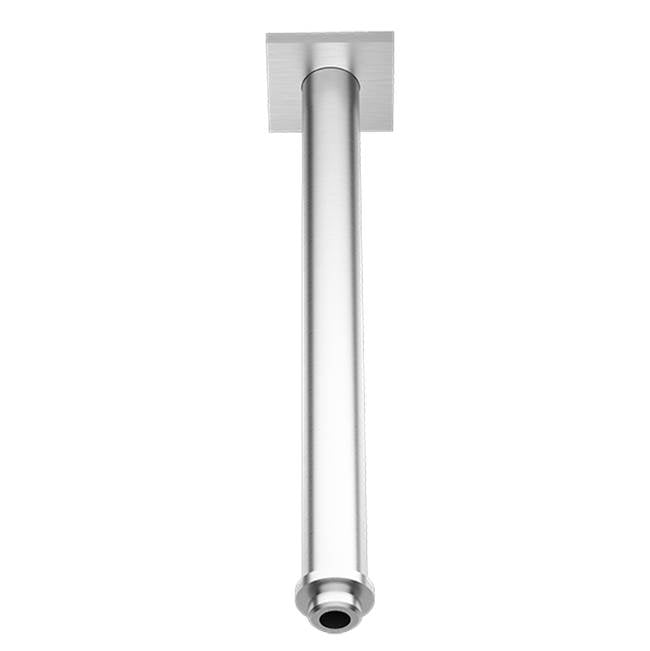 Santec - 11'' Ceiling Rain Head Arm and Flange - Satin Nickel