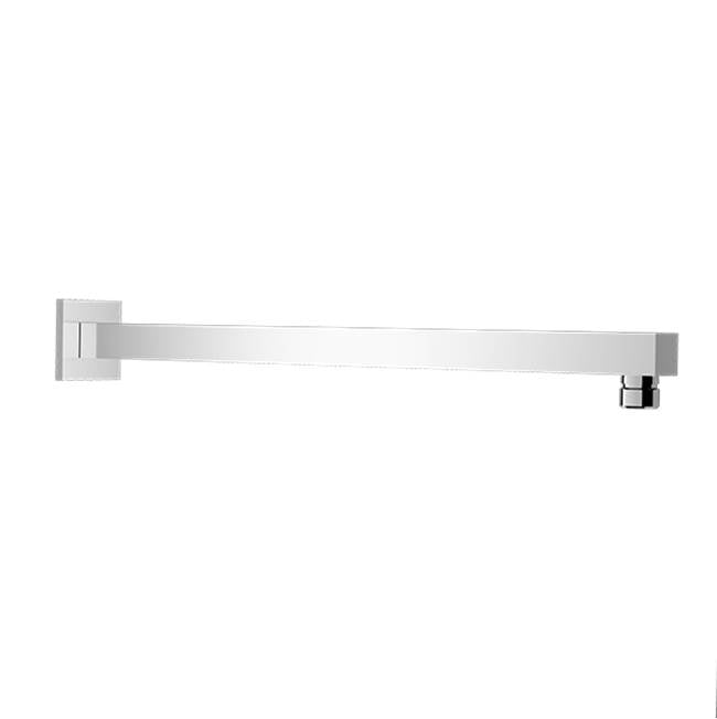 Santec - 16'' Wall Mount Rain Head Arm and Flange - Satin Metallic Rose PVD