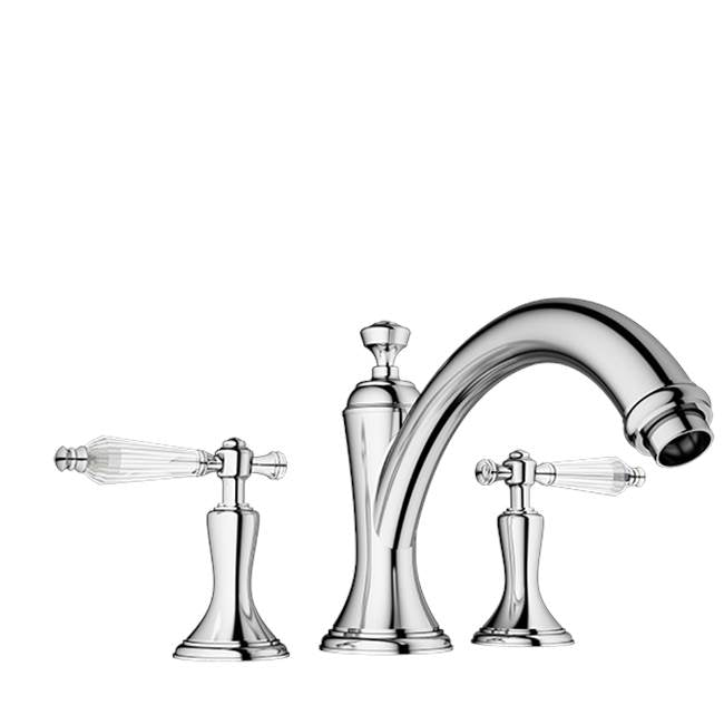 Santec - TRIM - Roman Tub Filler - Satin Metallic Rose PVD