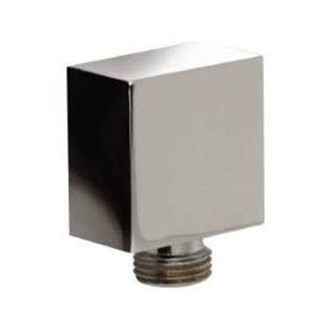 Santec - Square Supply Elbow All Brass - Matte Black