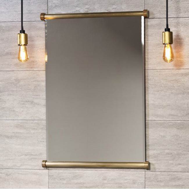 Stone Forest - Elemental Mirror - Aged Brass