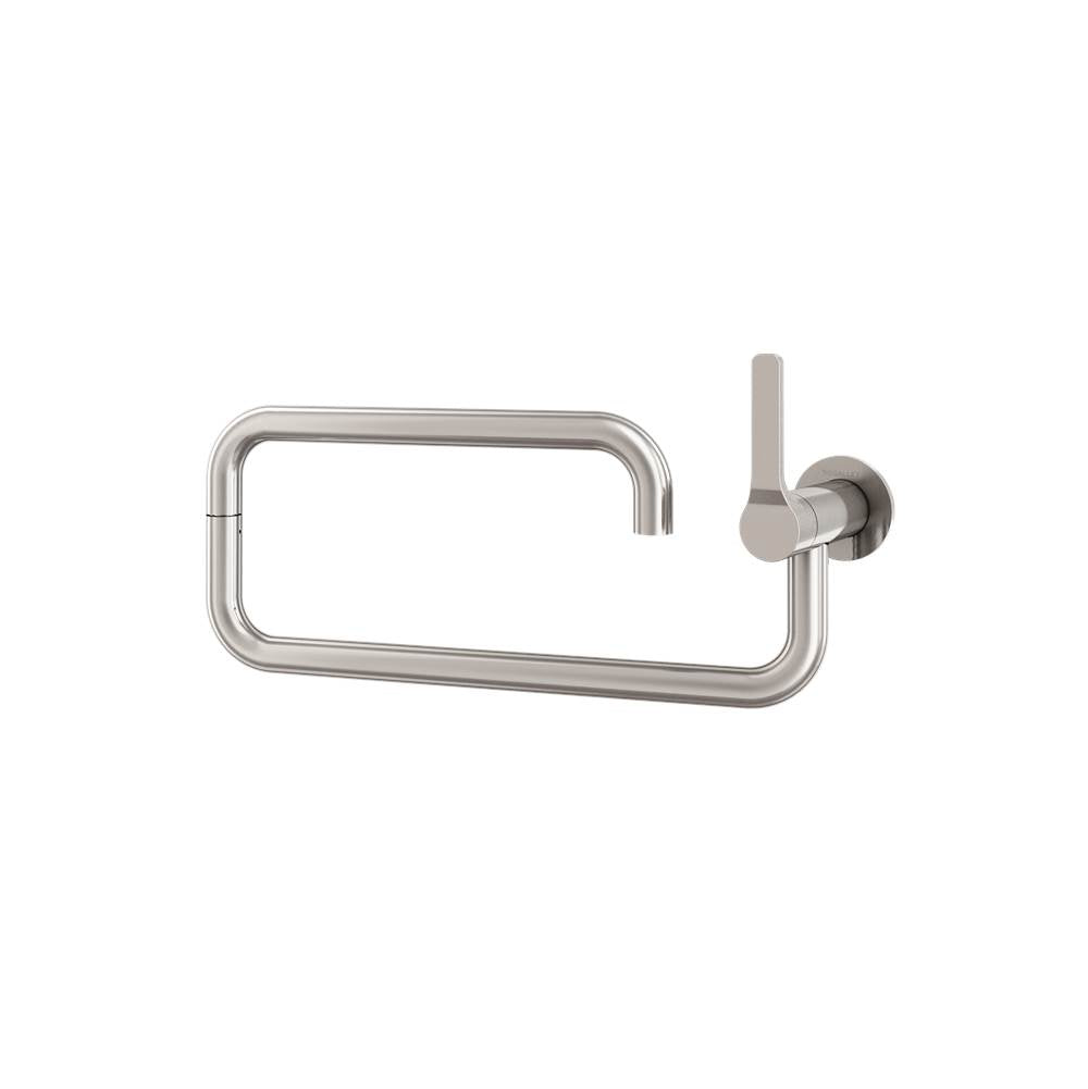 The Galley - Ideal Pot Filler Tap in Matte Stainless Steel - Matte Stainless Steel