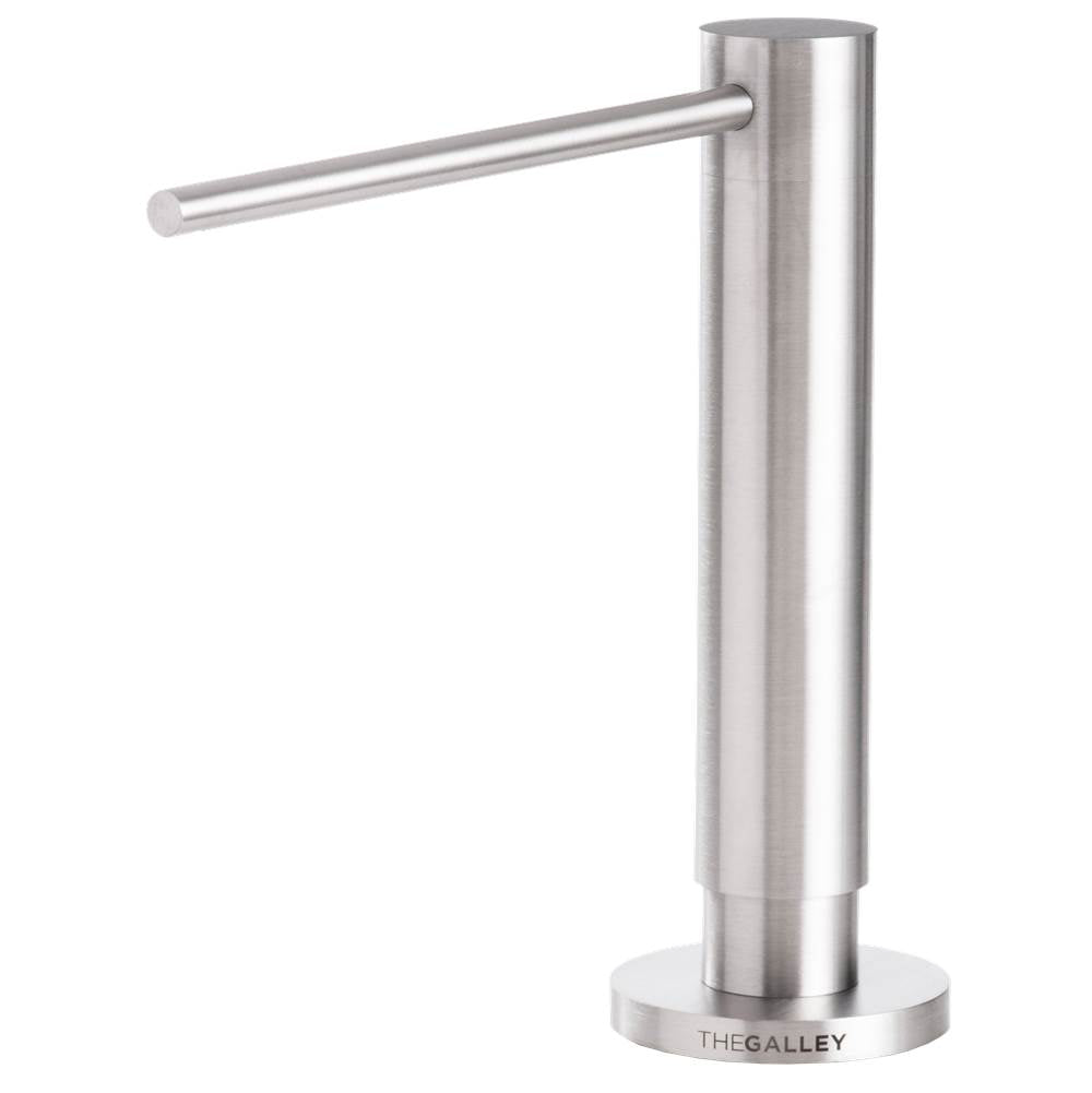 The Galley - Ideal Soap Dispenser in Matte Finish Stainless Steel - Matte Stainless Steel