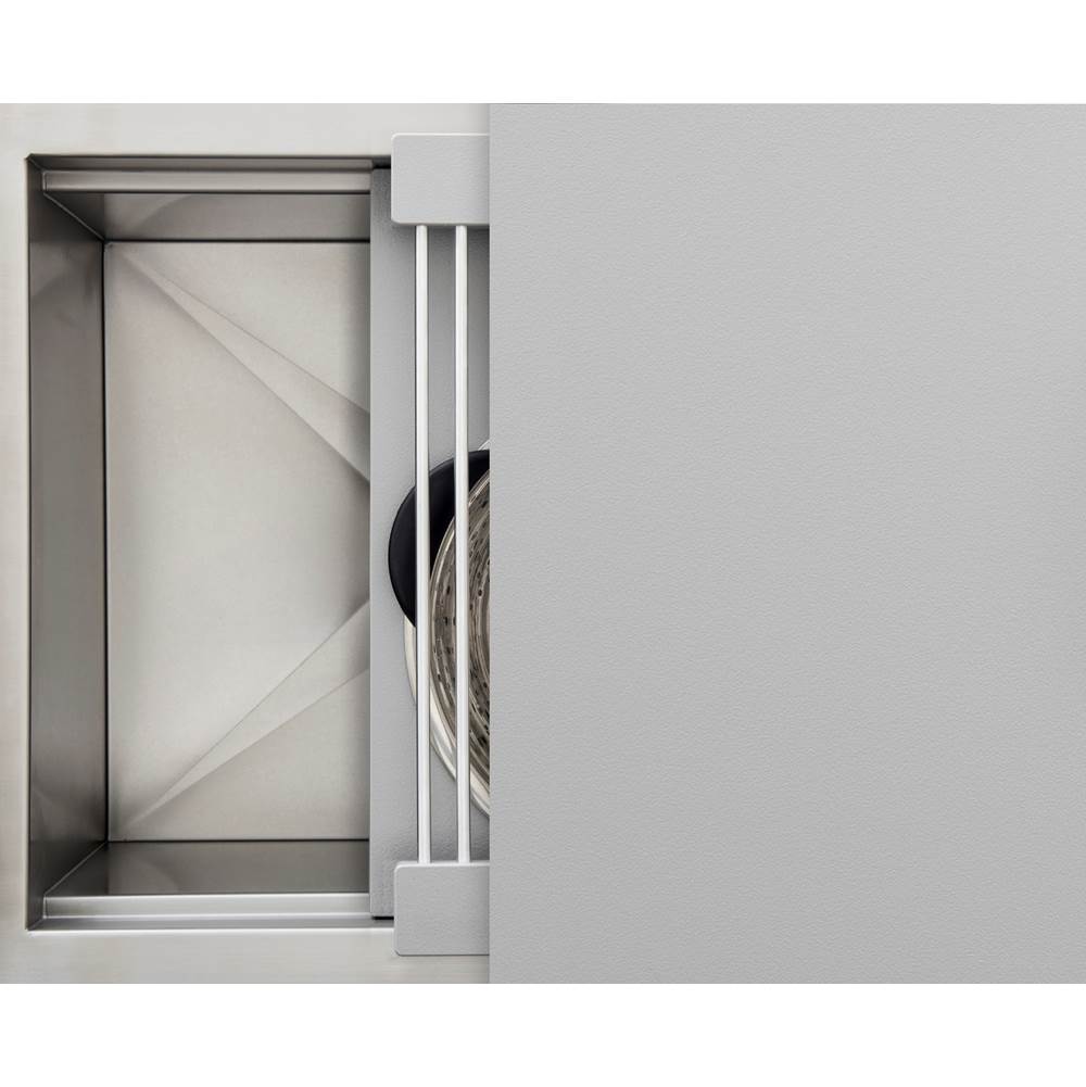 The Galley - Ideal Workstation 2C with Five Tool Culinary Kit in Exclusive Gray Resin - Exclusive Gray Resin