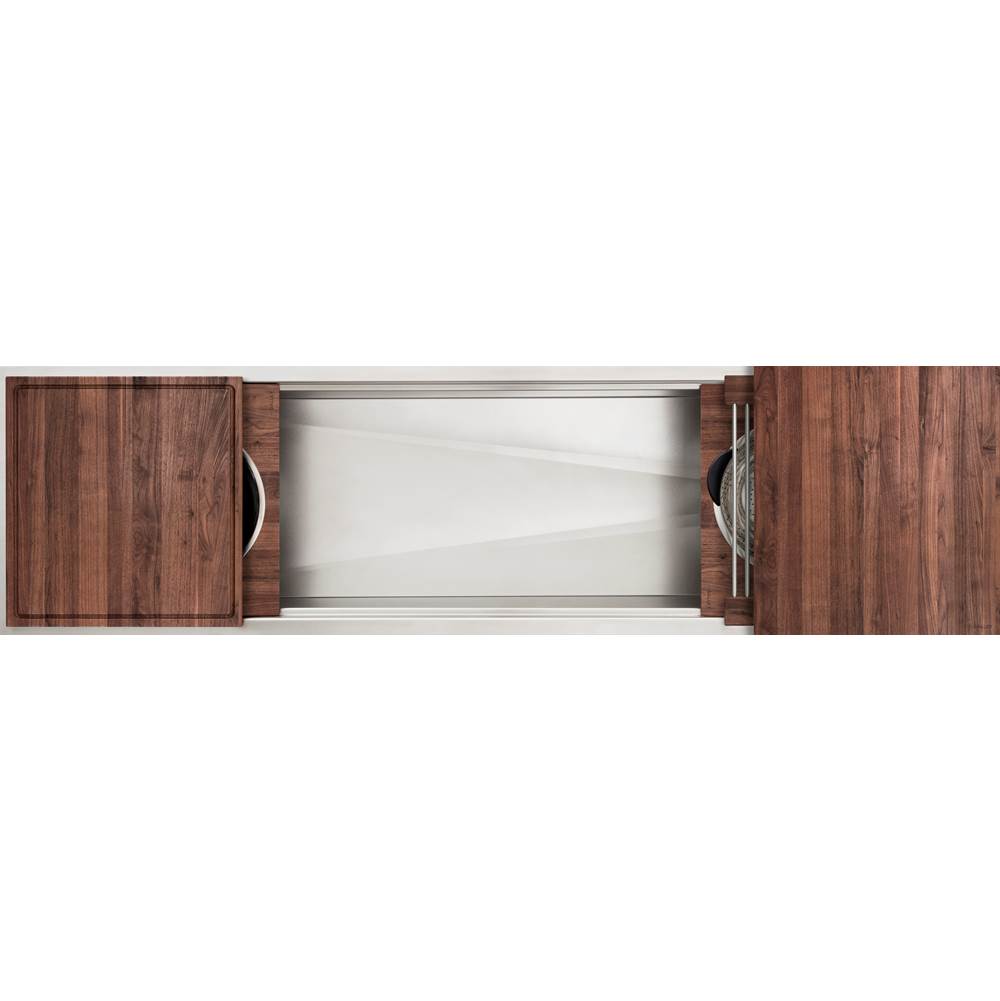 The Galley - Ideal Workstation 6S with Eight Tool Culinary Kit in American Black Walnut - American Black Walnut
