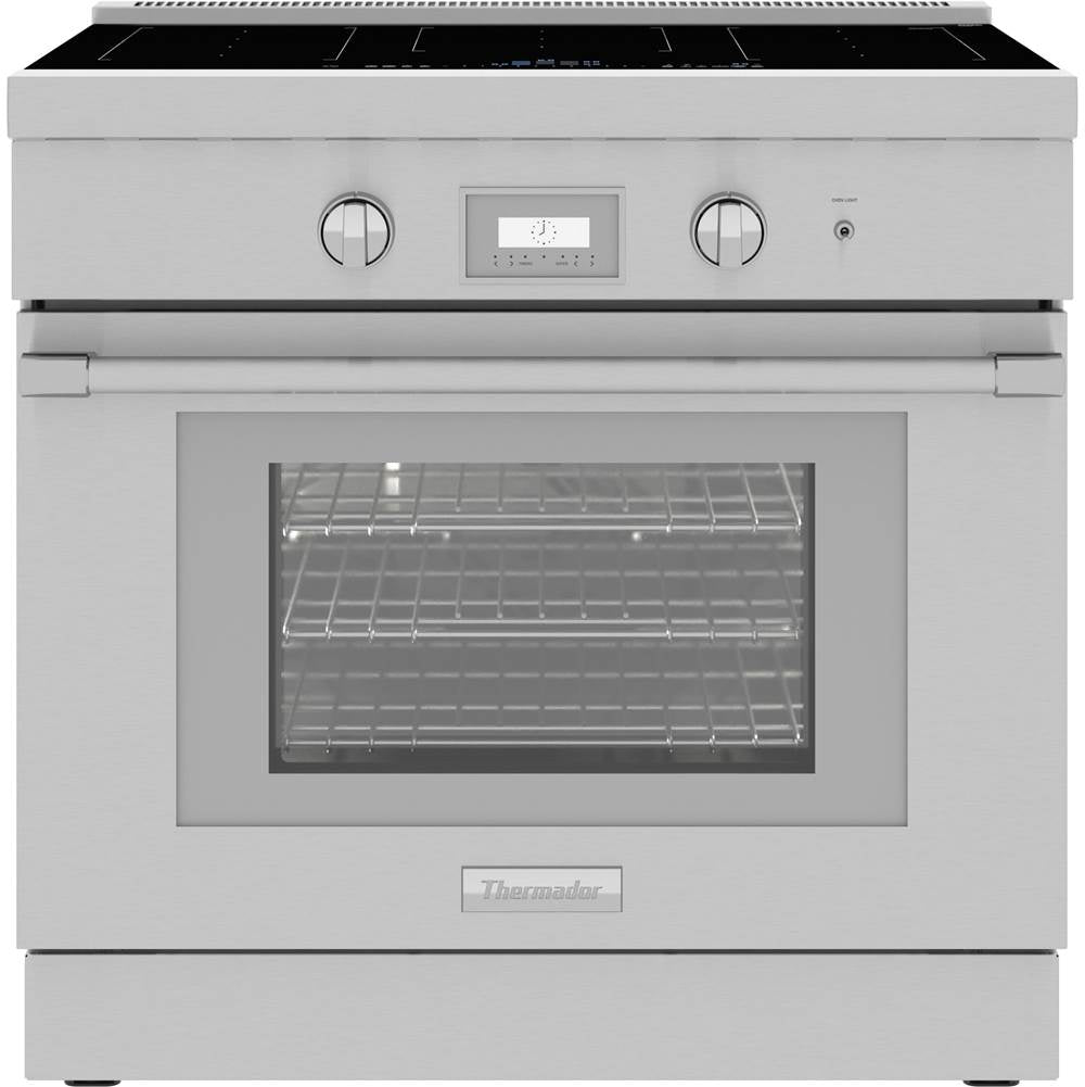 Thermador - Liberty Induction Professional Range 36'' Pro Harmony Standard Depth Stainless Steel