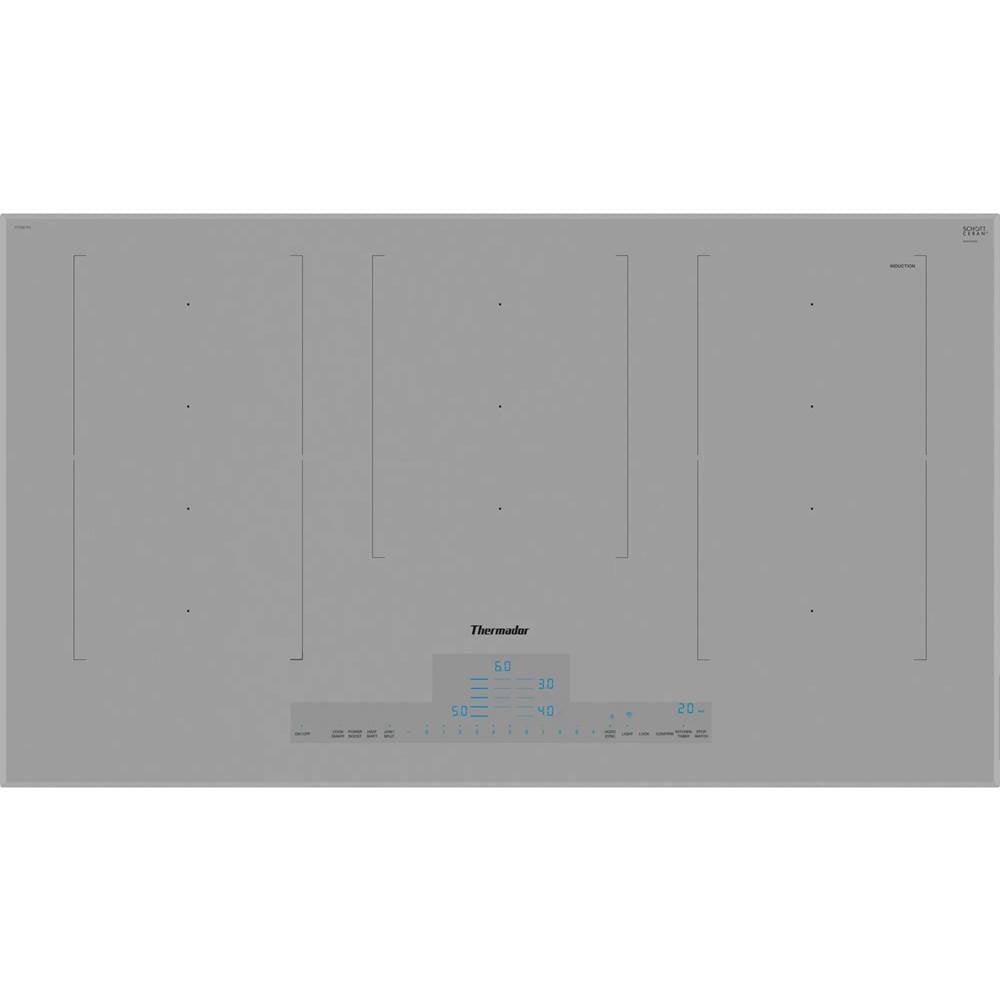 Thermador - Liberty Induction Cooktop, 36'', Titanium Gray, Frameless - Titanium Gray