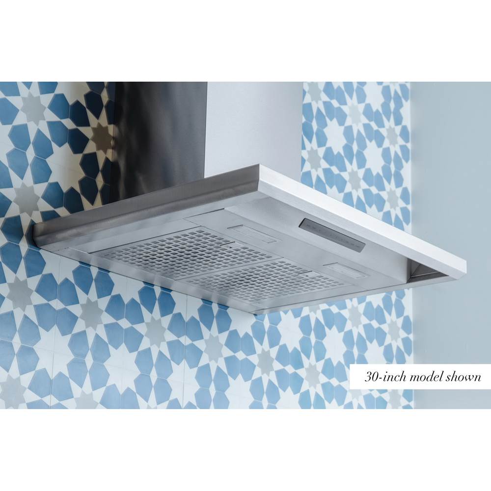 36-Inch Masterpiece Pyramid Chimney Wall Hood with 600 CFM