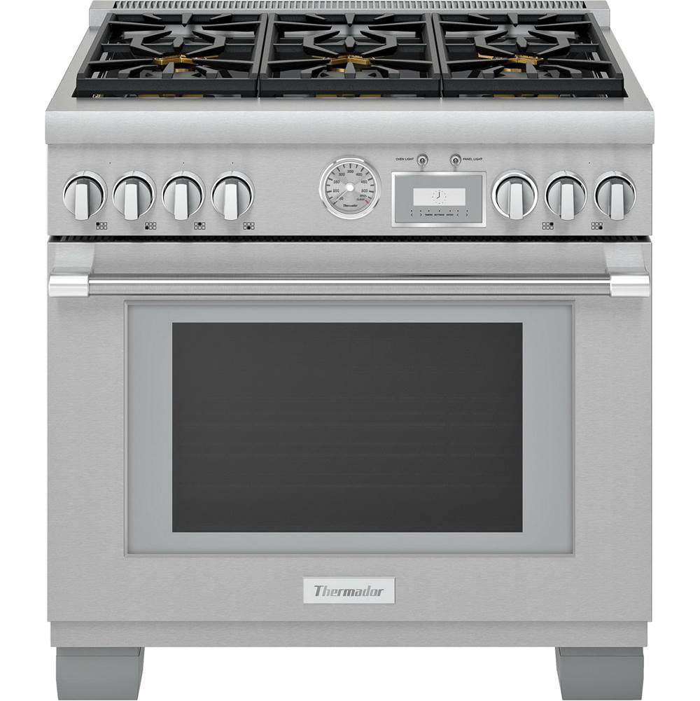 Thermador - Dual Fuel Freestanding Range