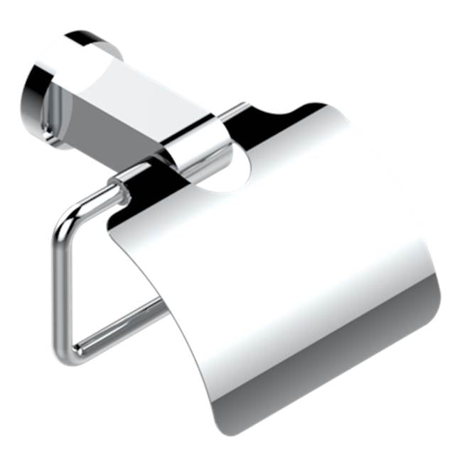 THG - Toilet Paper Holder, Single Mount With Cover - Matt Umber PVD