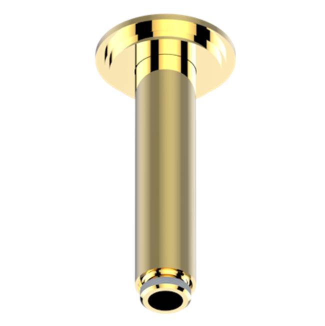 THG - Vertical Shower Arm Ceiling Mounted 1/2'' Connection - Gold Color PVD