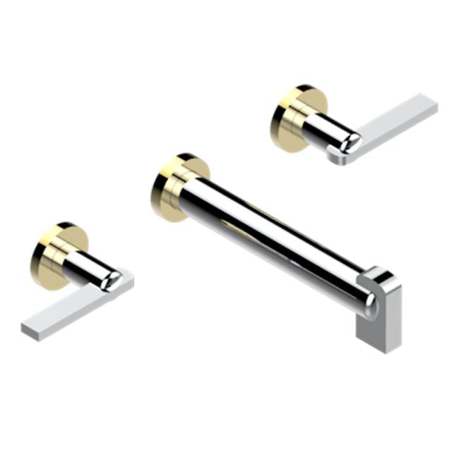 THG - Trim For Wall Mounted 3-hole Bath Set Only - Chrome Polished Gold Polished
