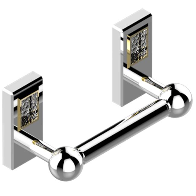 THG - Paper Roll Holder - Chrome Polished Gold Polished