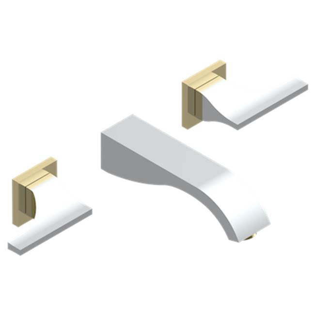 THG - Trim For Wall Mounted 3-hole Bath Set Only - Chrome Polished Gold Polished
