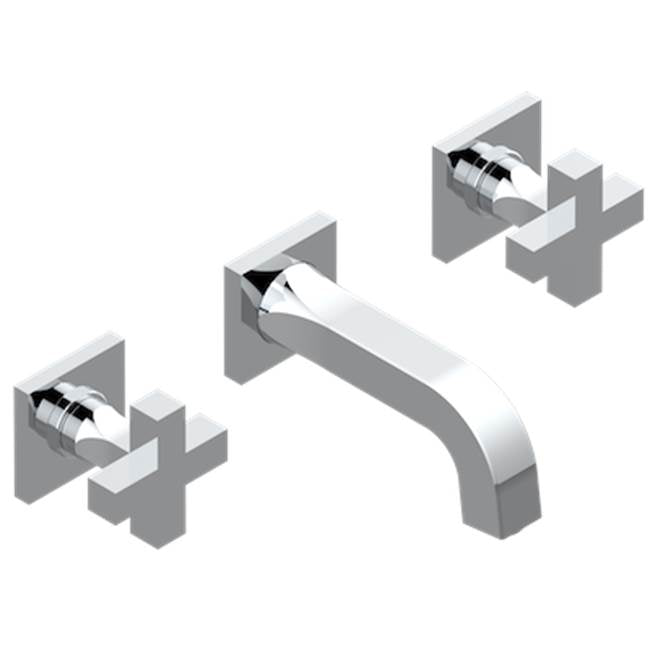 THG - Trim For Wall Mounted 3-hole Bath Set Only - Matt Umber PVD