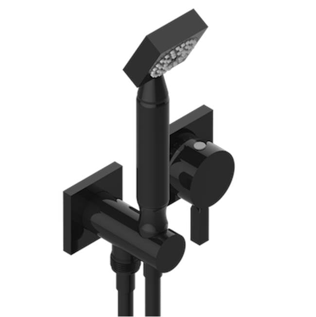 THG - Trim Only For Wall Mixer With Complete Handshower On Hook - Brown Bronze Color PVD