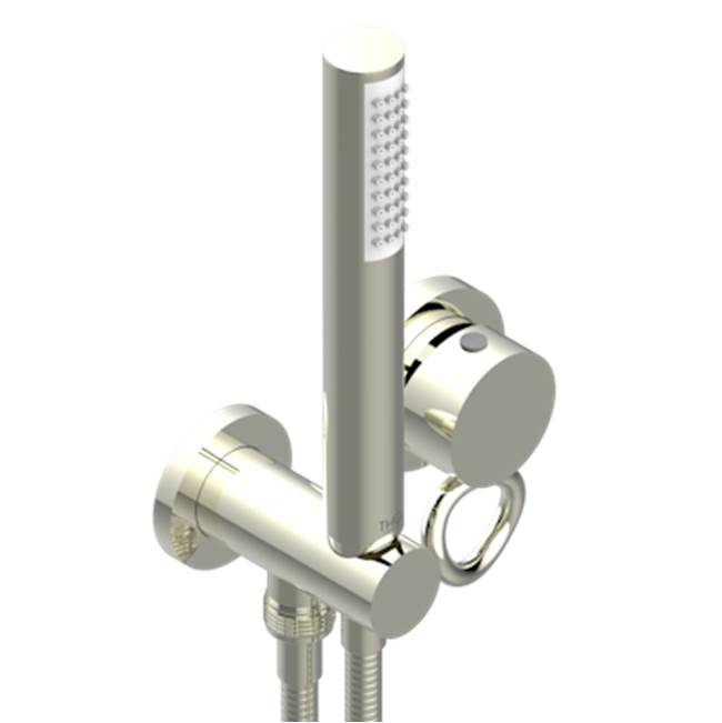THG - Trim Only For Wall Mixer With Complete Handshower On Hook - Nickel Polished