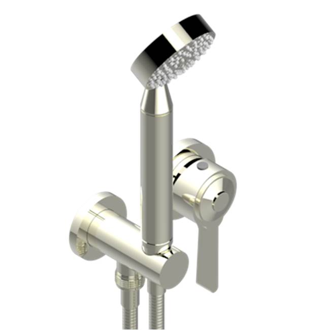 THG - Trim Only For Wall Mixer With Complete Handshower On Hook - Nickel Polished