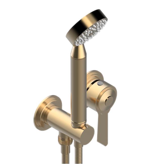 THG - Trim Only For Wall Mixer With Complete Handshower On Hook - Matt Umber PVD
