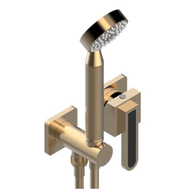 THG - Trim Only For Wall Mixer With Complete Handshower On Hook - Matt Umber PVD