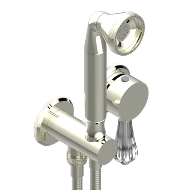 THG - Trim Only For Wall Mixer With Complete Handshower On Hook - Nickel Polished