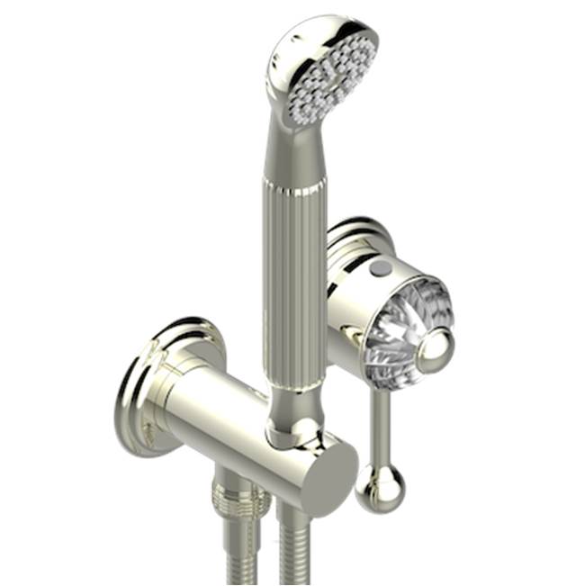 THG - Trim Only For Wall Mixer With Complete Handshower On Hook - Nickel Polished