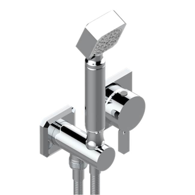 THG - Trim Only For Wall Mixer With Complete Handshower On Hook - Umber PVD