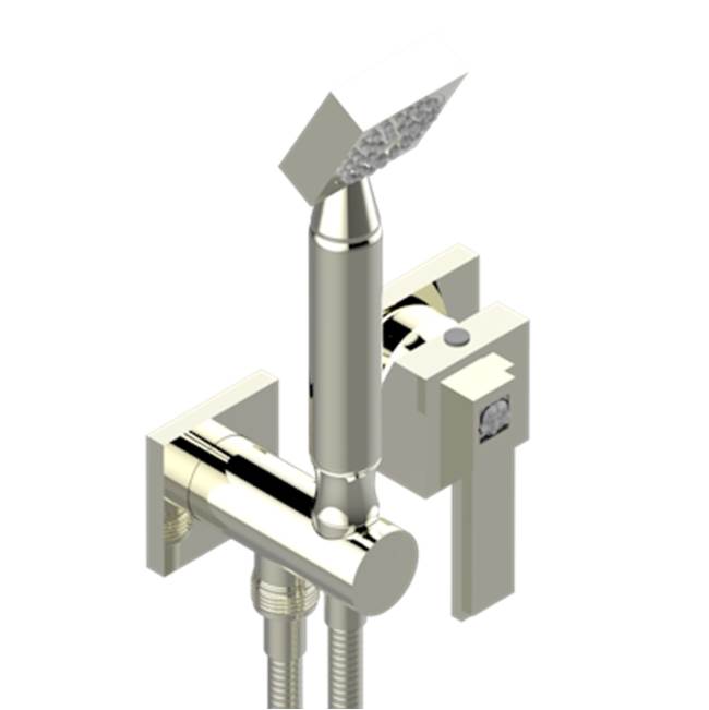 THG - Trim Only For Wall Mixer With Complete Handshower On Hook - Nickel Polished